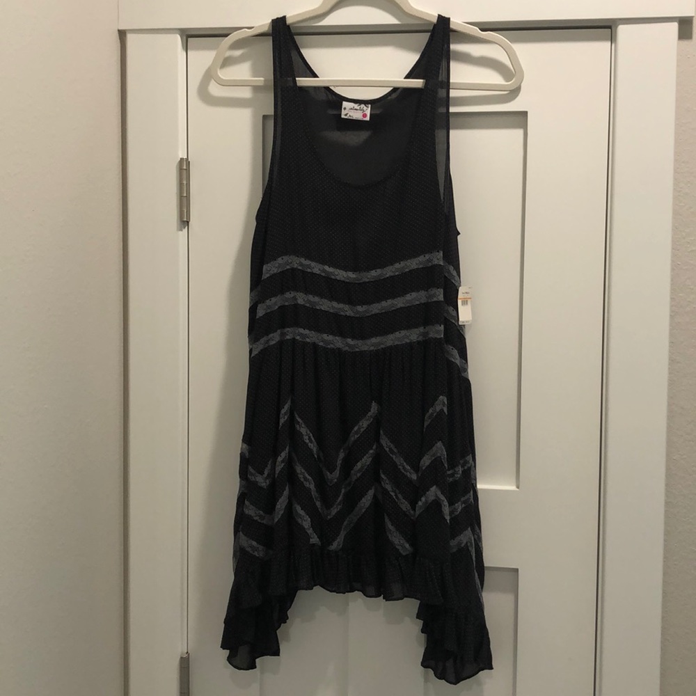 Free People Swingy Lace Inset Tunic.